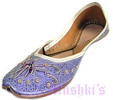 beaded slipper - click here for large view
